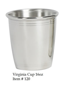 Pewter Virginia Cup 16oz.