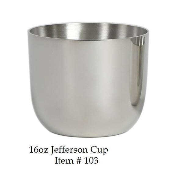 Pewter Jefferson Cup 16oz