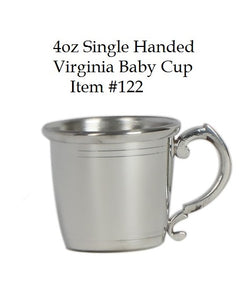 Pewter Virginia Baby Cup