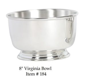 Pewter Virginia Bowl