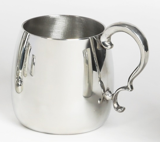 Pewter Moscow Mule with Handle