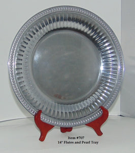 Flutes & Pearls Armetale Tray
